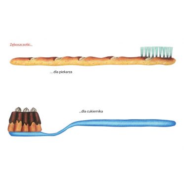 Zęboszczotki – środek, dla piekarza
